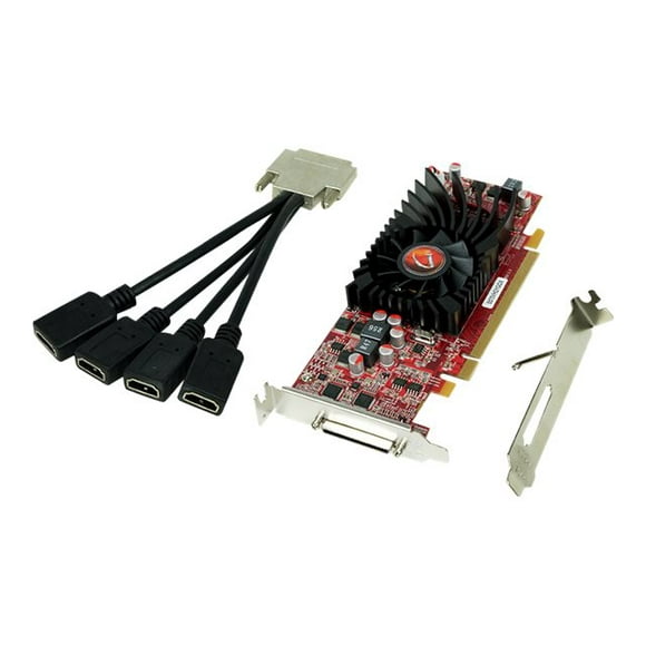 VisionTek Radeon HD 5570 VHDCI - Graphics card - Radeon HD 5570 - 1 GB DDR3 - PCIe 2.0 x16 low profile - 4 x HDMI