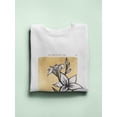 thumbnail image 3 of Floral Diary I Sweatshirt Women -Vanna Lam Designs, Female Small, 3 of 4