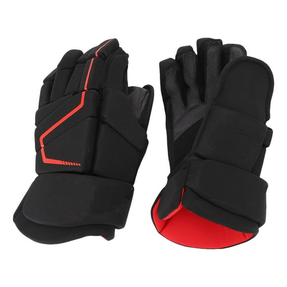 Ice Hockey Gloves, Breathable Roller Street Hockey Gloves, Nylon EVA Foam Lacrosse Glove Lightweight Protective Equipment for Hockey Players, Youth, Junior & Senior