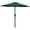 Green, variant on Simple Deluxe 7.5ft Patio Umbrella Outdoor Table Market Yard Umbrella with Push Button Tilt and Crank Lift, 6 Heavy-Duty Ribs for Patio, Garden and Deck Use, Green