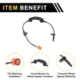 thumbnail image 4 of Unique Bargains ABS Wheel Speed Sensor ABS Sensor Anti-lock Braking System Sensor No.57475SFJJ02 for Honda Civic 2016-2021 1 Pc Rear Left, 4 of 6