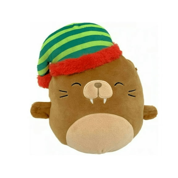 Squishmallow New 4.5" Bruce the Walrus - Official Kellytoy Christmas Plush