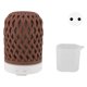 thumbnail image 1 of Humidificador de aromaterapia Luz nocturna silenciosa para el hogar Difusor de aromaterapia humidificador Apagado automático Grano de madera oscura 100-240 V Enchufe de la UE, 1 of 5