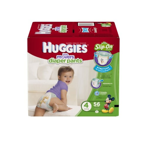 HUGGIES Little Movers Slip-on Diaper Pants 