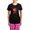 With Pink Pant, variant on CafePress - A Product Of North Dakota Pajamas - Women's Short Sleeve Print T-Shirt and Pants Dark Cotton Pajama Set