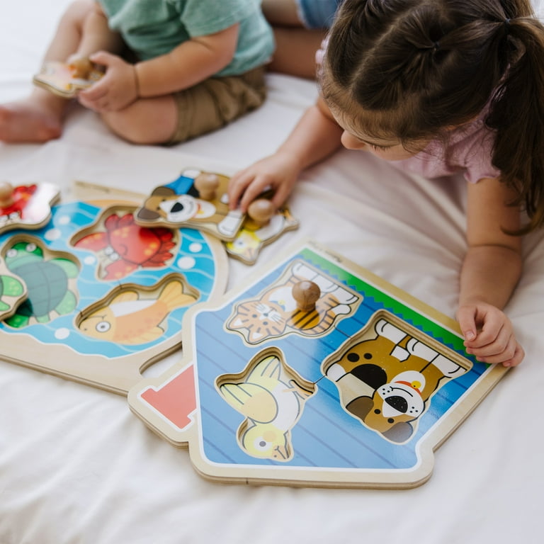 Jumbo knob hotsell wooden puzzles