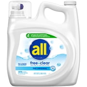 all 141 oz. Free Clear Liquid Laundry Detergent (free) Multi-Surface Acrylic Color