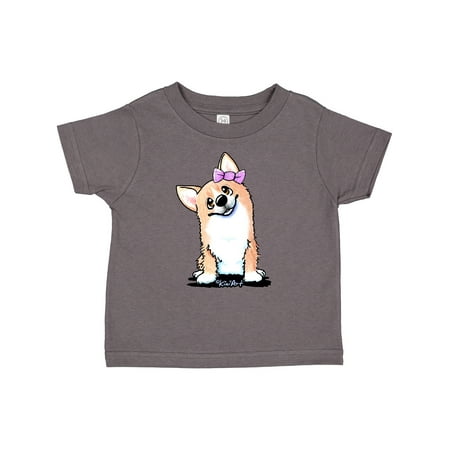 

Inktastic Corgi Puppy Girl Gift Toddler Boy or Toddler Girl T-Shirt