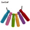 thumbnail image 3 of 10pcs Baby Silicone Teether Kids Chew Necklace Sensory Chewy Pendant Oral Motor Toys Therapy Tools for Autism chidren's goods, 3 of 5