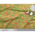 thumbnail image 3 of Soimoi Poly Georgette Fabric Heart,Hen & Chick Cartoon Print Sewing Fabric Yard 42 Inch Wide, 3 of 3