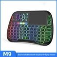 thumbnail image 7 of Kchsji Bluetooth Wireless Dual-Mode Touch Voice Learning Remote Control Mini Rechargeable Backlit Flying Mouse Keyboard for Smart TV PC Laptop Home Office Study Entertainment, 7 of 7