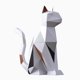 thumbnail image 1 of Estatua de escultura de gato, figura geométrica, decoración, regalos artísticos de poliresina, 7,3 pulgadas Sincero Electrónica, 1 of 5