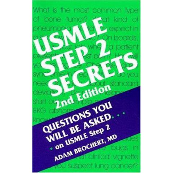 Pre-Owned USMLE Step 2 Secrets (Hardcover) 156053608X 9781560536086