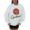 thumbnail image 2 of Women's Gameday Couture Ash Iowa State Cyclones Premium Fleece Pullover Sweatshirt, 2 of 5