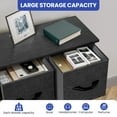 thumbnail image 2 of ModFusion Fabric 5-Drawer Dresser Storage Organizer with Easy Assembly, Black Finish, for Adults and Teens Bedroom, 2 of 9