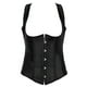 thumbnail image 1 of Body moldeador clásico de seda simulada para mujer, corsé que adelgaza la cintura, prenda moldeadora para mujer, 1 of 7
