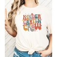 thumbnail image 3 of Retro Kindergarten Shirt for Toddlers, Youth and Women Cute Flower Trendy School Tee for Adults and Kids Natural Shirt Adult X-Large, 3 of 4