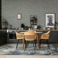 thumbnail image 4 of Luxe Weavers Marble Collection 487 Blue Abstract Area Rug 8x10, 4 of 9