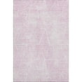 thumbnail image 2 of Addison Rugs Mayfield Washable Transitional Diamond Pink Rectangle Rug, 8' x 10', 2 of 6