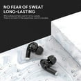 thumbnail image 5 of True Wireless Earbuds,Bluetooth 5.0 Earbuds in-Ear TWS Stereo Headphones with Charging Case IPX7 Waterproof CVC 8.0 Noise Canceling with Deep Bass for Sports Work,Black, 5 of 8