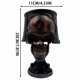 thumbnail image 4 of Bewildely Lámpara de resina con forma de calavera para Halloween, decoración gótica para habitación, linterna de palma con calavera de Iluminación y accesorios, 4 of 6