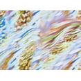 thumbnail image 2 of Zelouf Marble Print On 75D Stretch Satin  , Sewing, DIY, Crafts Fabric by the Yard, Rainbow Fusion, 7 Yard, 2 of 2