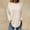 Beige, variant on T Shirts for Women Plus Size Long Sleeve Women Plus Size Tops Loose Layering Basic Black Soft Plain Leisure Tops