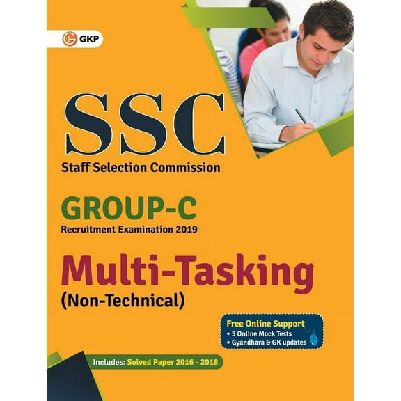 SSC 2019 Group C Multi-Tasking (Non Technical) - Guide, (Paperback)