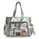 thumbnail image 2 of Dibujos Animados para Mujeres Bolso Hombro Múltiples Bolsos Bolsas Vagabundo (plata), 2 of 9