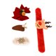 thumbnail image 1 of Accesorios navideños, pulsera con solapa, pulsera con solapa hecha a mano, pulsera multifuncional, 1 of 14