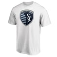 thumbnail image 2 of Men's Alan Pulido White Sporting Kansas City Authentic Stack Player Name & Number T-Shirt, 2 of 3