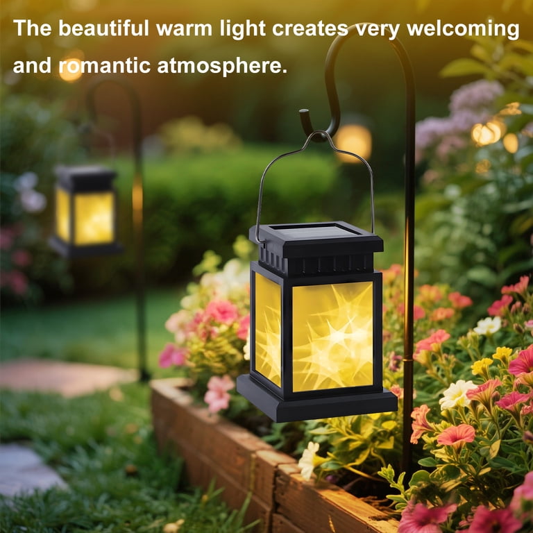 Rirool Outdoor Solar Lanterns 2 Pack With 3D Star Pattern photo 8
