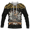 thumbnail image 2 of Sudadera con capucha para hombre con estampado 3D de calavera y motocicleta, sudadera de gran tamaño con estampado gráfico, sudadera de calle a la moda para hombre, camisetas casuales para hombre, 2 of 5