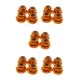 thumbnail image 1 of Tuerca de bloqueo de rueda Vogacara 4 piezas para 1/10 WLtoys K949 color amarillo, 1 of 6