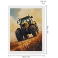 thumbnail image 2 of Diamond Art Kits for Adults - Yellow Tractor Dusty Trail 5d Diamond Painting for Adults, Diamond Art for Adults Beginners, Frameless Diamond Painting Kits for Adults for Home Wall Decor, 2 of 7