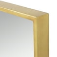 thumbnail image 5 of Bali Modern Rectangle Wall Mirror - 36" Gold, 5 of 6
