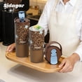 thumbnail image 6 of Sidagar 26 fl oz Stainless Steel Insulated Water Bottle with Handle, Leakproof Straw Lid, Leopard Print, 6 of 9