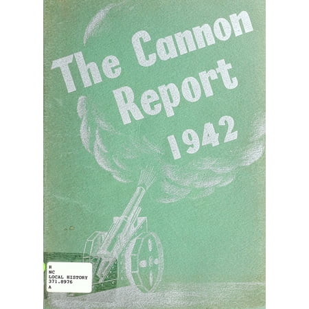 (Custom Reprint) Yearbook: 1942 Cannon High School - Cannon Report Yearbook (Kannapolis, NC)