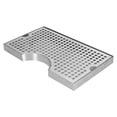 thumbnail image 2 of Plateau d'Égouttement en Acier Inoxydable Durable pour Tour à Bière - Design Détachable pour un Nettoyage Facile, Résistant à la Corrosion et à la Rouille, Attrape la Bière Renversée pour Garder les Comptoirs Bien Rangés, s'Adapte aux Robinets Simples, Doubles et Trois, 2 of 6