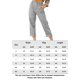 thumbnail image 2 of Pantalones Casuales Pantalones casuales de mujer Pantalones de verano de algodón transpirable Pantalones delgados (gris claro S) Ygjytge para Mujer Gris claro T XL, 2 of 7