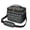 Dinosaur and Silhouette-2, variant on Dinosaur and Silhouette Black Pattern Insulated Lunch Box for Women Men, Medium Leakproof Cooler Bag with Adjustable Strap, 10"x6.7"x8"