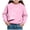 Pink, variant on JUMEYU Crewneck Sweatshirts Teens Toddler Baby Girl Boy Outfit Sweatshirt Shirt Long Sleeve Pullover Winter Clothes Size 6 (Green,6 Years)