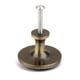 thumbnail image 5 of Peril de puerta vintage Gloria Perilla de gabinete redonda en Bronce, 5 of 7