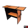 thumbnail image 5 of Foldable Portable DJ Laptop Stand W/Adjustable Shelf Blue, 5 of 5