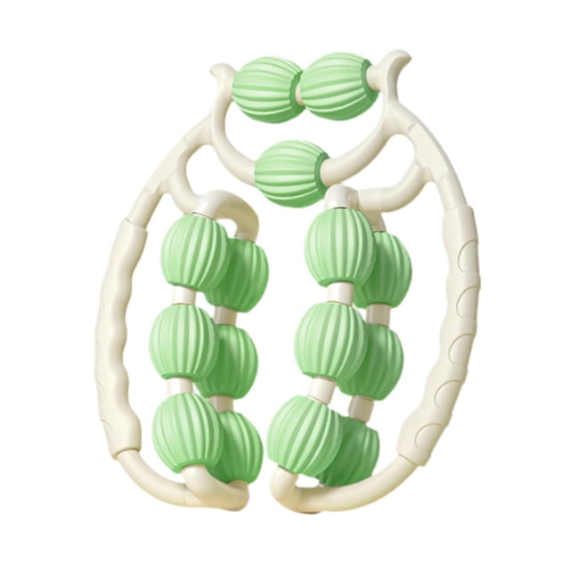 ador de piernas Roller Massage Massage Relajación muscular Roller Ejercicio 360 Grado 15 Verde