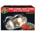 thumbnail image 3 of Zoo Med Mini Combo Deep Dome Dual Lamp Fixture, 100 Watt, 3 of 5