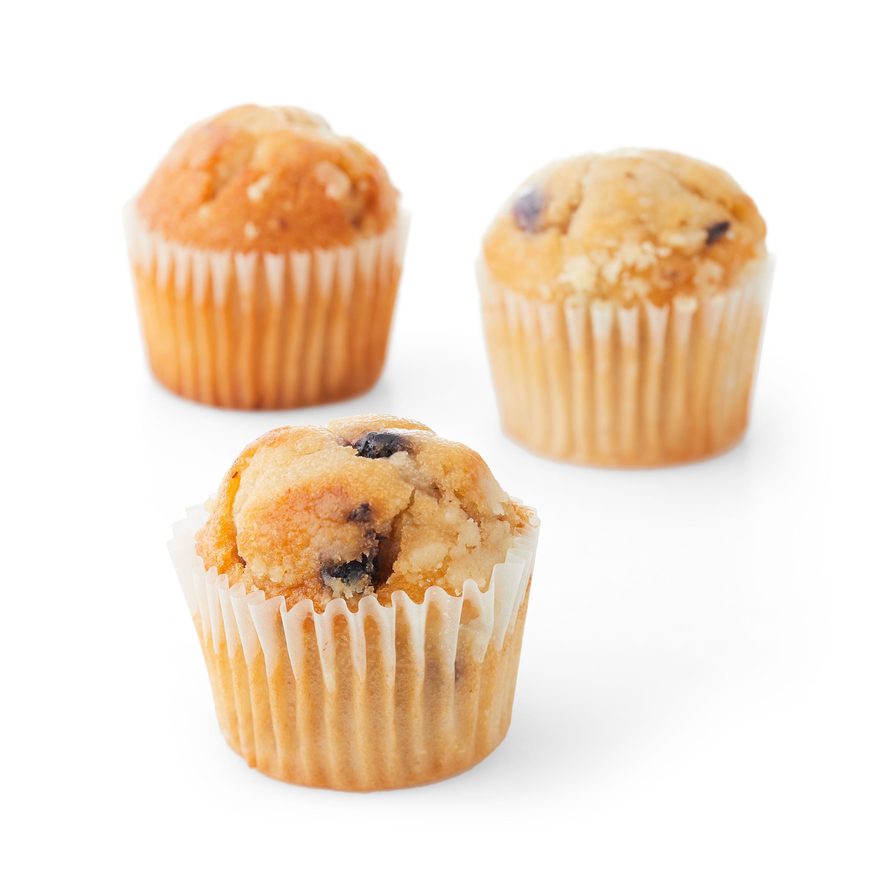 Mini Blueberry Muffins - Foodness Gracious