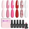 thumbnail image 1 of Set de esmaltes de uñas en gel Beetles Pink Fall in Love Collection, 1 of 9