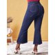 thumbnail image 4 of Botón de talla grande Fly Bell Boom Jeans Rosegal Vaqueros de talla grande, 4 of 5