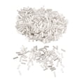 thumbnail image 3 of 300 cuentas de tubo de vidrio de 2 mm x 6 mm para collares, pendientes y accesorios. Plata, 3 of 9